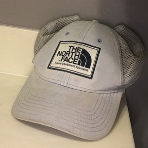 North face blue hat